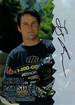 2000 Fleer Adrenaline - Autographs #A Leigh Ramsdell Front